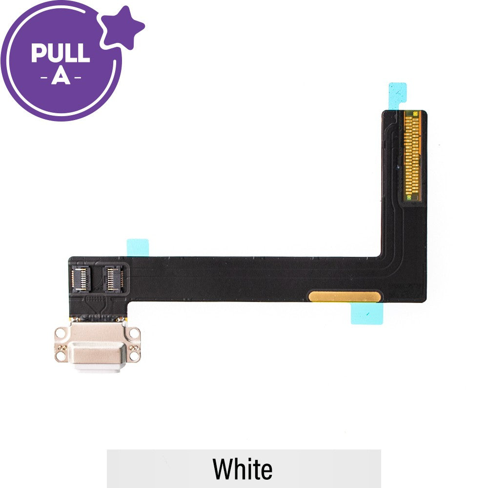 Charging Port with Flex Cable for iPad Air 2 (Purple)-White Charging Port with Flex Cable for iPad Air 2 (Purple)-White
